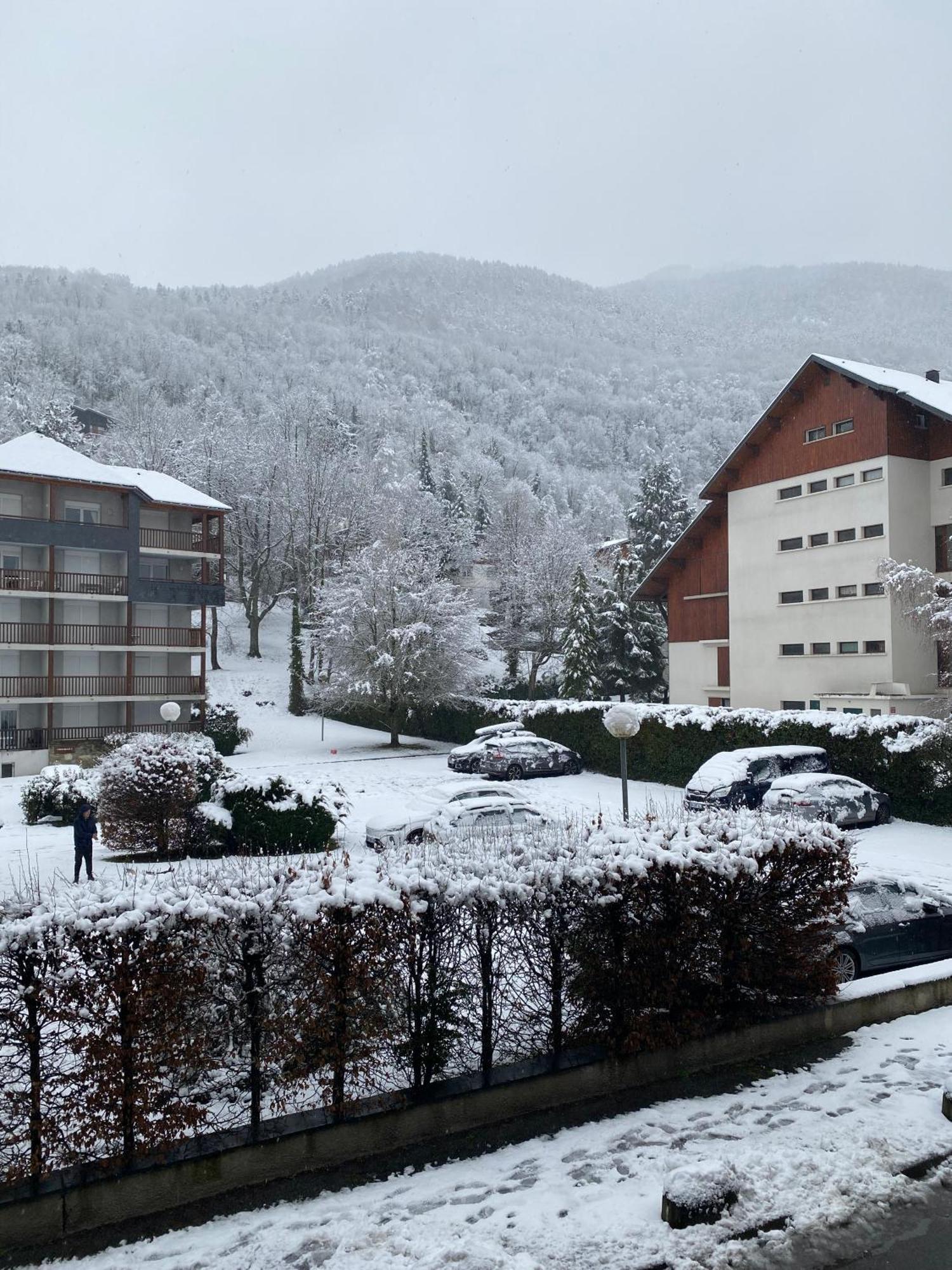 Appartement T2+Coin Nuit 6 Pers Residence De Cami Real Au Centre Du Village De Saint Lary Soulan Avec Piscine Interieure+ Sauna Et Hammam מראה חיצוני תמונה